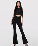 Revamp Your Style with Trendy Flared Jeans: High-Waisted, Pocketed, and Ultra-Comfortable