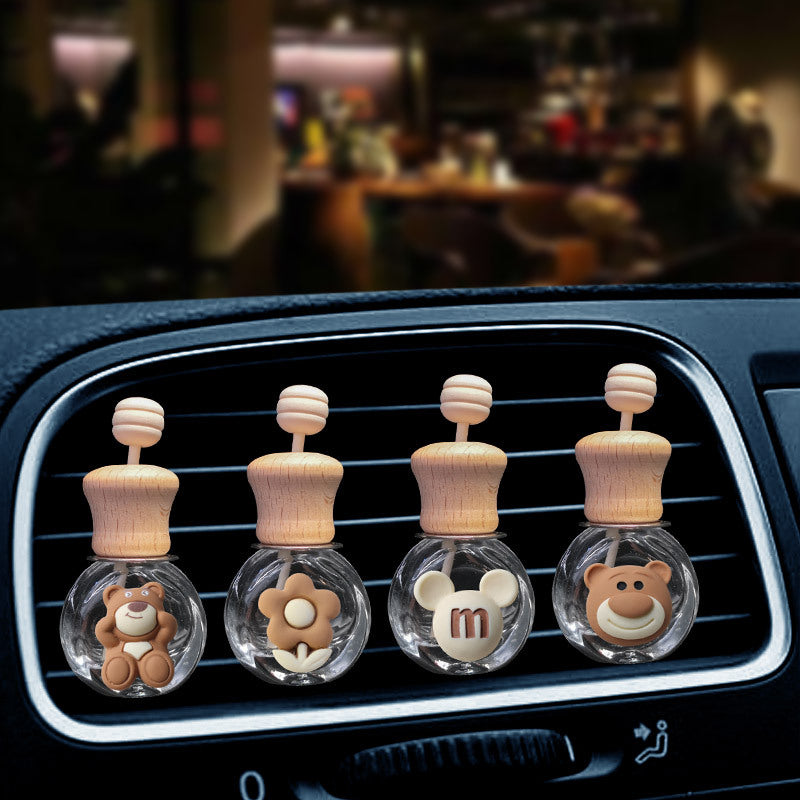 Car Air Vent High-grade Log Perfume Bottle