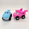 Fun And Colorful Animal-Shaped Squeeze Toy Cars For Kids - Safe, Durable, And Super Flexible