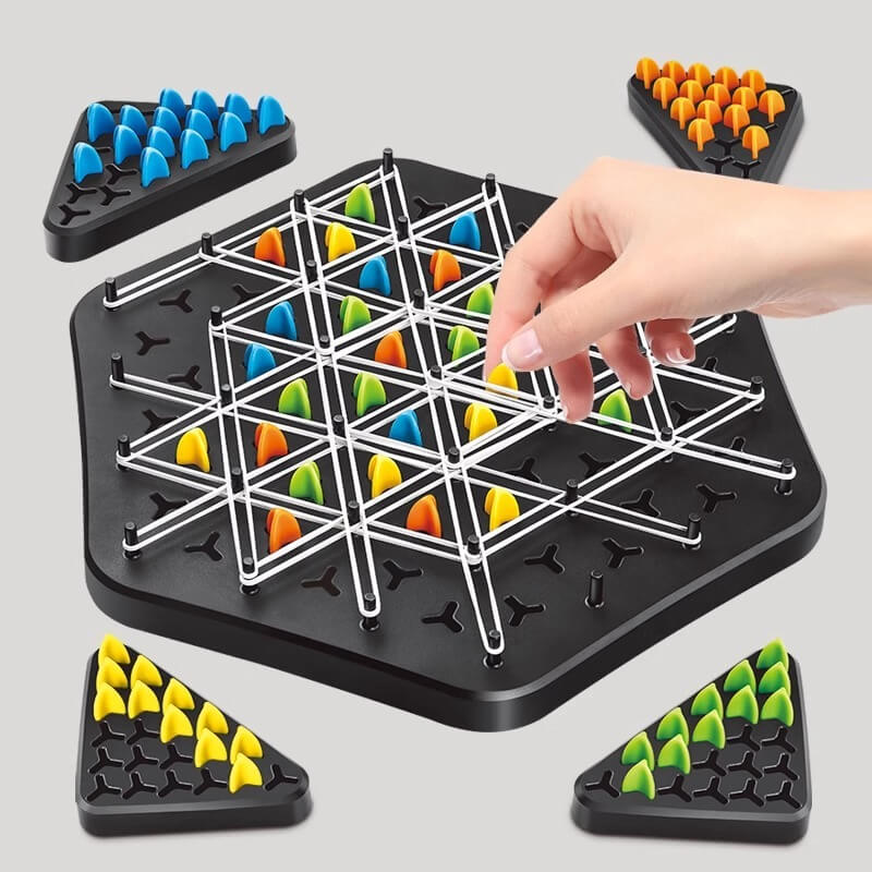 Children's Intelligence Cultivation - Chain Chess Board Puzzle Game