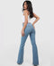 Revamp Your Style with Trendy Flared Jeans: High-Waisted, Pocketed, and Ultra-Comfortable