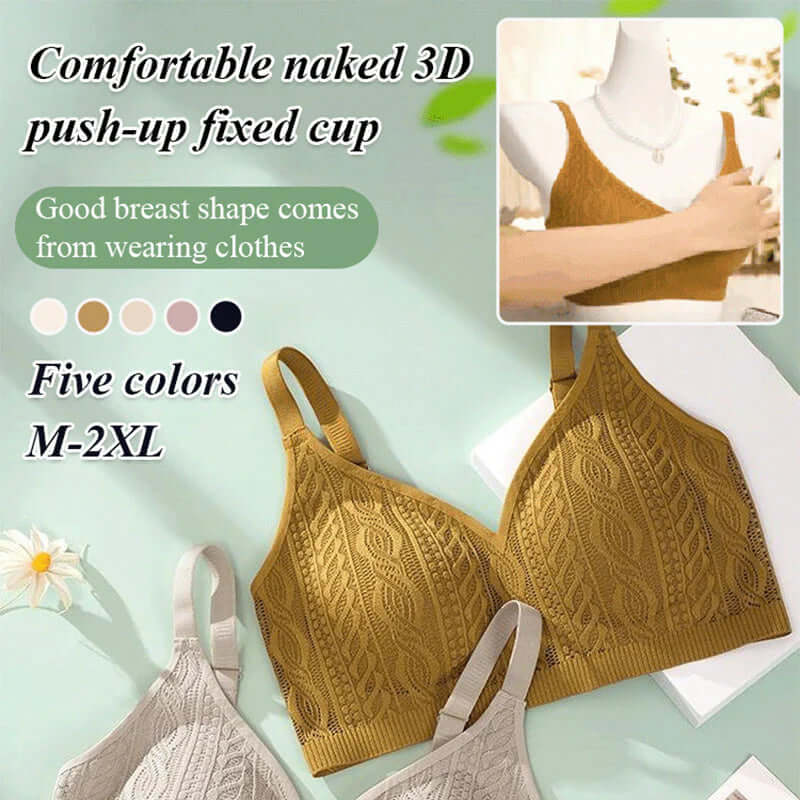 3PCS Pack💕Vintage braided lace seamless thin underwear