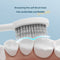 （2PCS)Portable travel toothbrush set