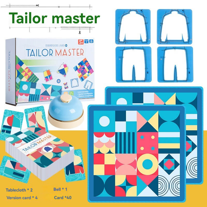 Sewing Master Board Game: A Brain-Boosting Toy for Kids (Ages 3+) to Enhance Reverse Thinking and Reaction Skills