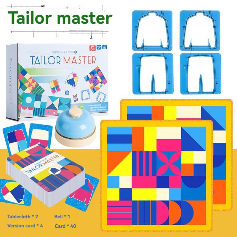 Sewing Master Board Game: A Brain-Boosting Toy for Kids (Ages 3+) to Enhance Reverse Thinking and Reaction Skills