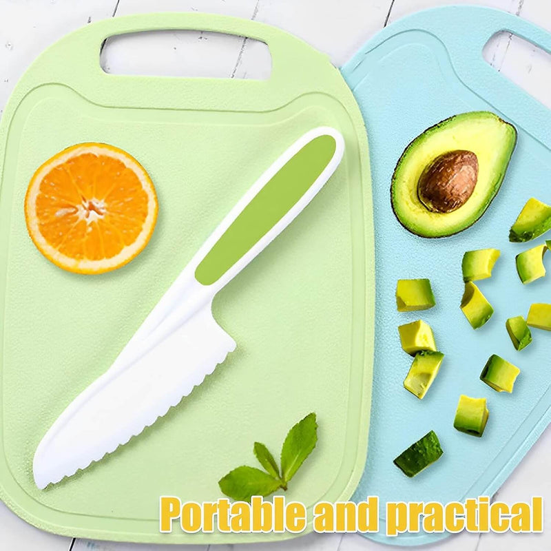 13-Piece Kid-Safe Cooking Knife Set – Fun & Safe Kitchen Tools for Young Chefs