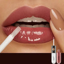 Double-end Lip Glaze Long Lasting Waterproof Lip Gloss Non-Stick Cup No-fading Lipstick