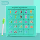 Number slide puzzle toy - children's educational game, exercise intelligence and enhance creativity