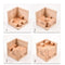 Wooden Brain Teaser Puzzle Toys Educational Toys for Kids and Adults