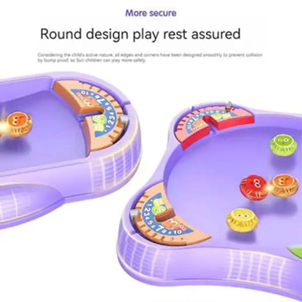 Pull-out gyro battle disk children's parent-child interaction toy set of multi-player competition against the gyro