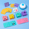 Creative Toy for Cultivating Logical Thinking and Brain Training - Expression Puzzle Blocks, Suitable for Children aged 3 and above.