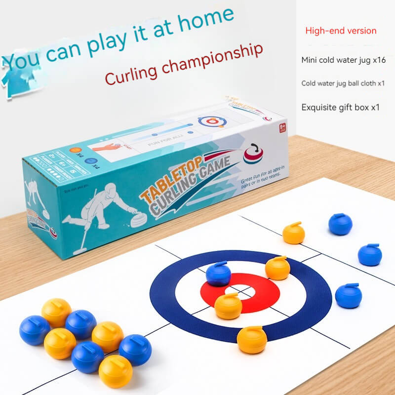 Curling An Adult Leisure and Educational Toy Desktop Game and Joyful Bonding Experience for Families